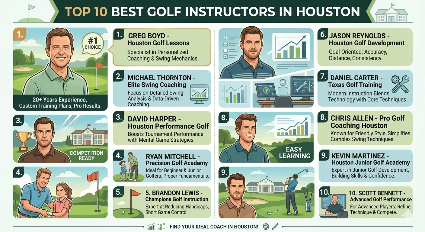 Top 10 Best Golf Instructors in Houston