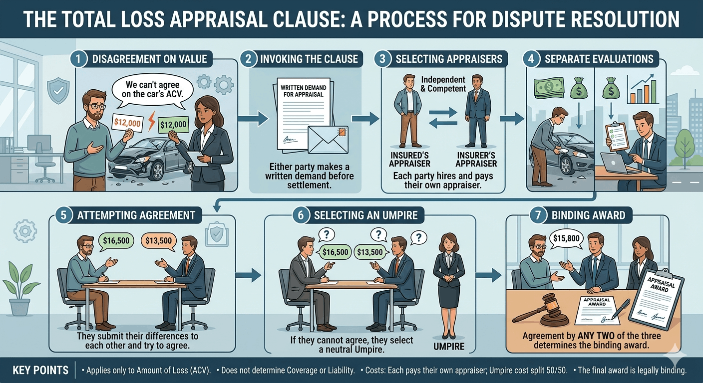 Gig Harbor, Washington, Total Loss Appraisal Clause Experts